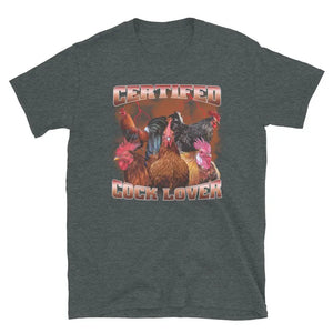 Certified Cock Lover T-Shirt - Filthify Tees