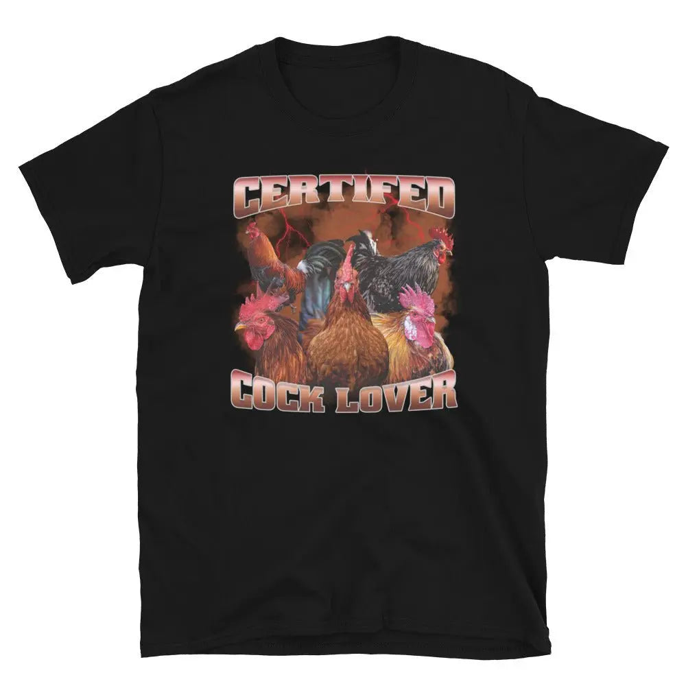 Certified Cock Lover T-Shirt - Filthify Tees